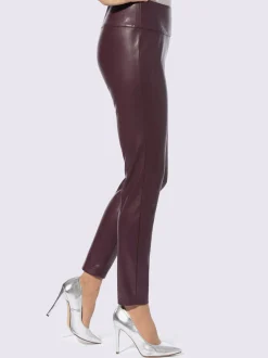 Fair Lady Pantalons<Pantalon en synthétique imitation cuir souple