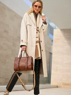 Rick Cardona Pantalons<Pantalon en synthétique imitation cuir souple