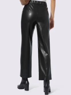 Rick Cardona Pantalons<Pantalon en synthétique jambes larges mode