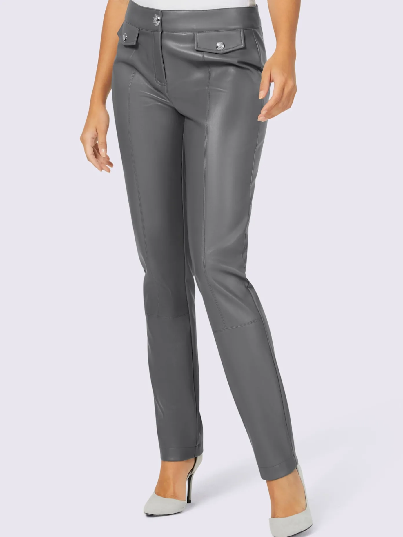 Creation L Pantalons<Pantalon en synthétique matière synthétique facile à entretenir