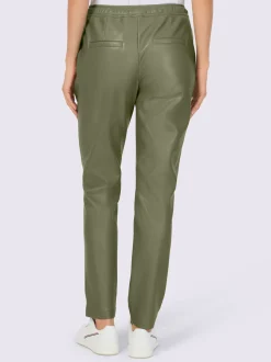 Rick Cardona Pantalons<Pantalon en synthétique synthétique joliment brillant