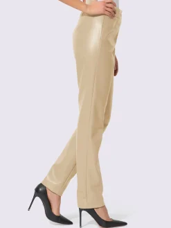 Creation L Pantalons<Pantalon en synthétique synthétique joliment brillant