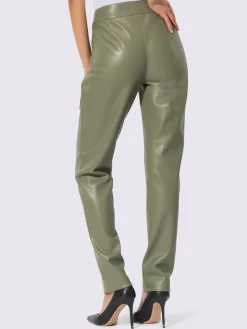 Creation L Pantalons<Pantalon en synthétique synthétique joliment brillant