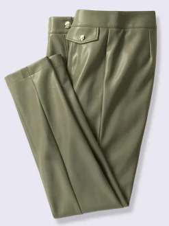 Creation L Pantalons<Pantalon en synthétique synthétique joliment brillant