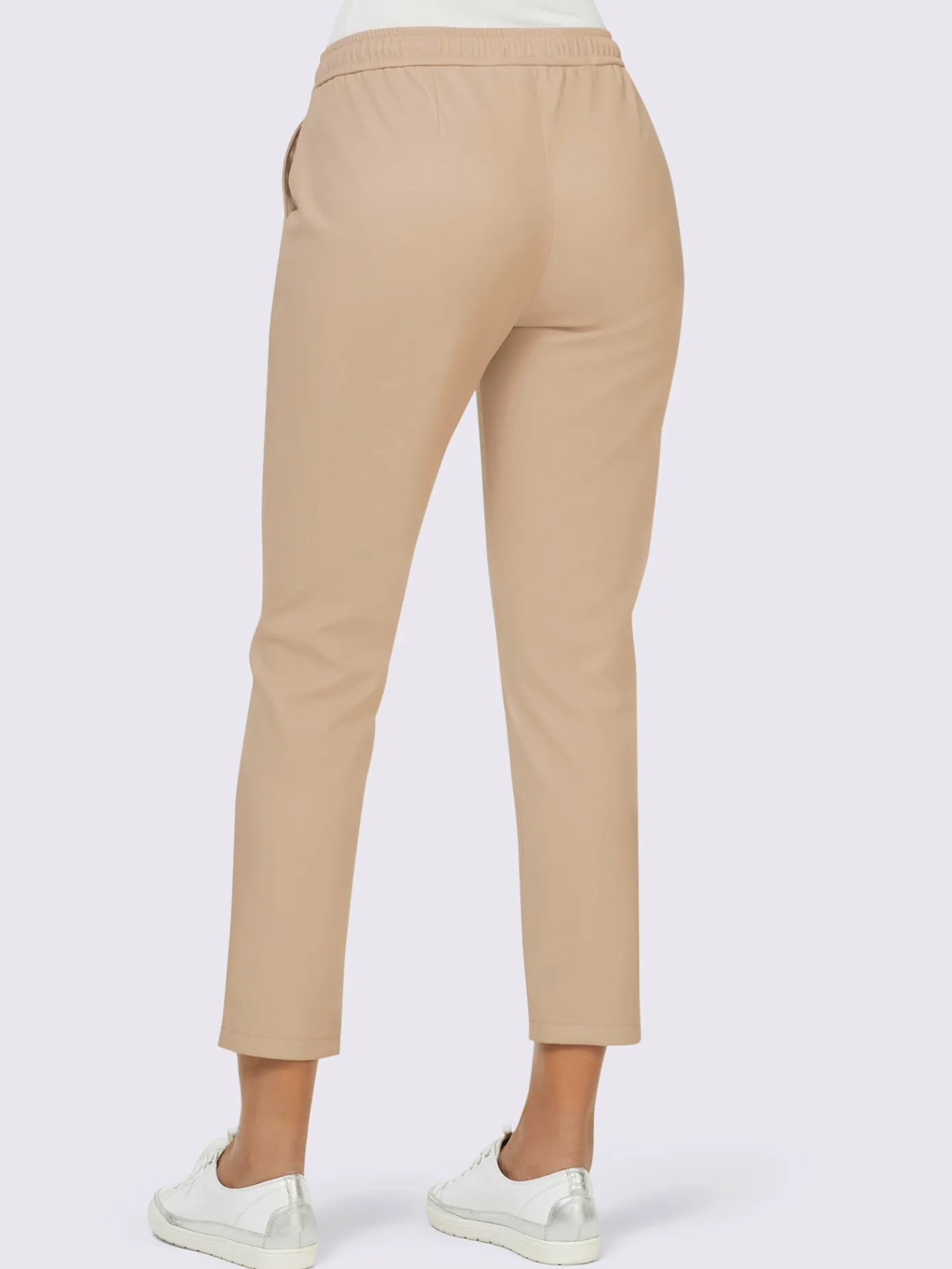 Creation L Pantalons<Pantalon en synthétique tricot décontracté