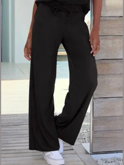 French Connection Pantalons<Pantalon en synthétique velours