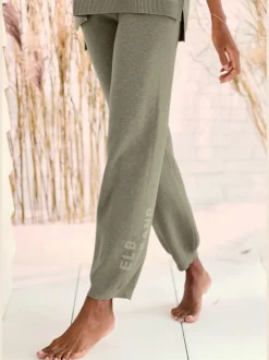 Elbsand Pantalons<Pantalon en tricot doux et extensible