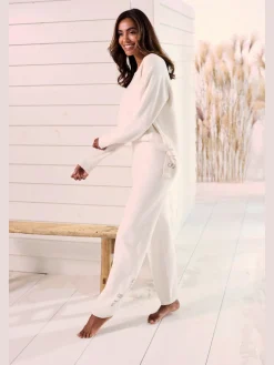 Elbsand Pantalons<Pantalon en tricot doux et extensible