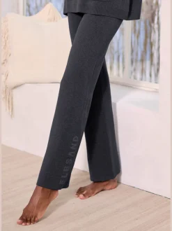 Elbsand Pantalons<Pantalon en tricot doux et extensible