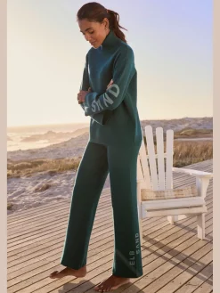 Elbsand Pantalons<Pantalon en tricot doux et extensible