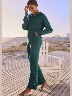 Elbsand Pantalons<Pantalon en tricot doux et extensible