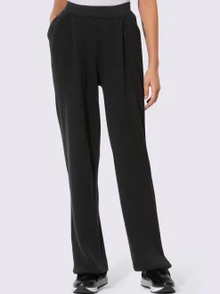 Creation L Pantalons<Pantalon en tricot matière de qualité supérieure avec laine vierge