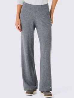 CREATION L PREMIUM Pantalons<Pantalon en tricot mélange mérinos/cachemire