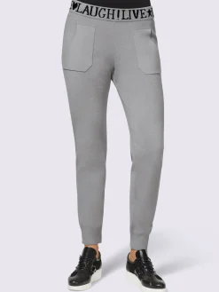 Rick Cardona Pantalons<Pantalon en tricot tricot fin et doux