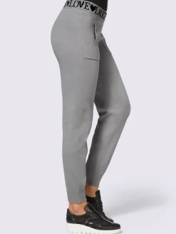 Rick Cardona Pantalons<Pantalon en tricot tricot fin et doux