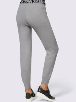 Rick Cardona Pantalons<Pantalon en tricot tricot fin et doux