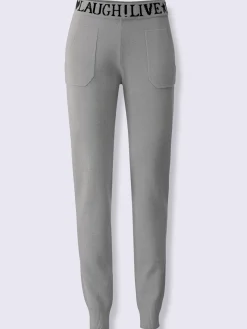 Rick Cardona Pantalons<Pantalon en tricot tricot fin et doux