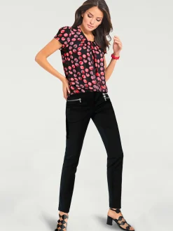 Linea Tesini Pantalons<Pantalon extensible
