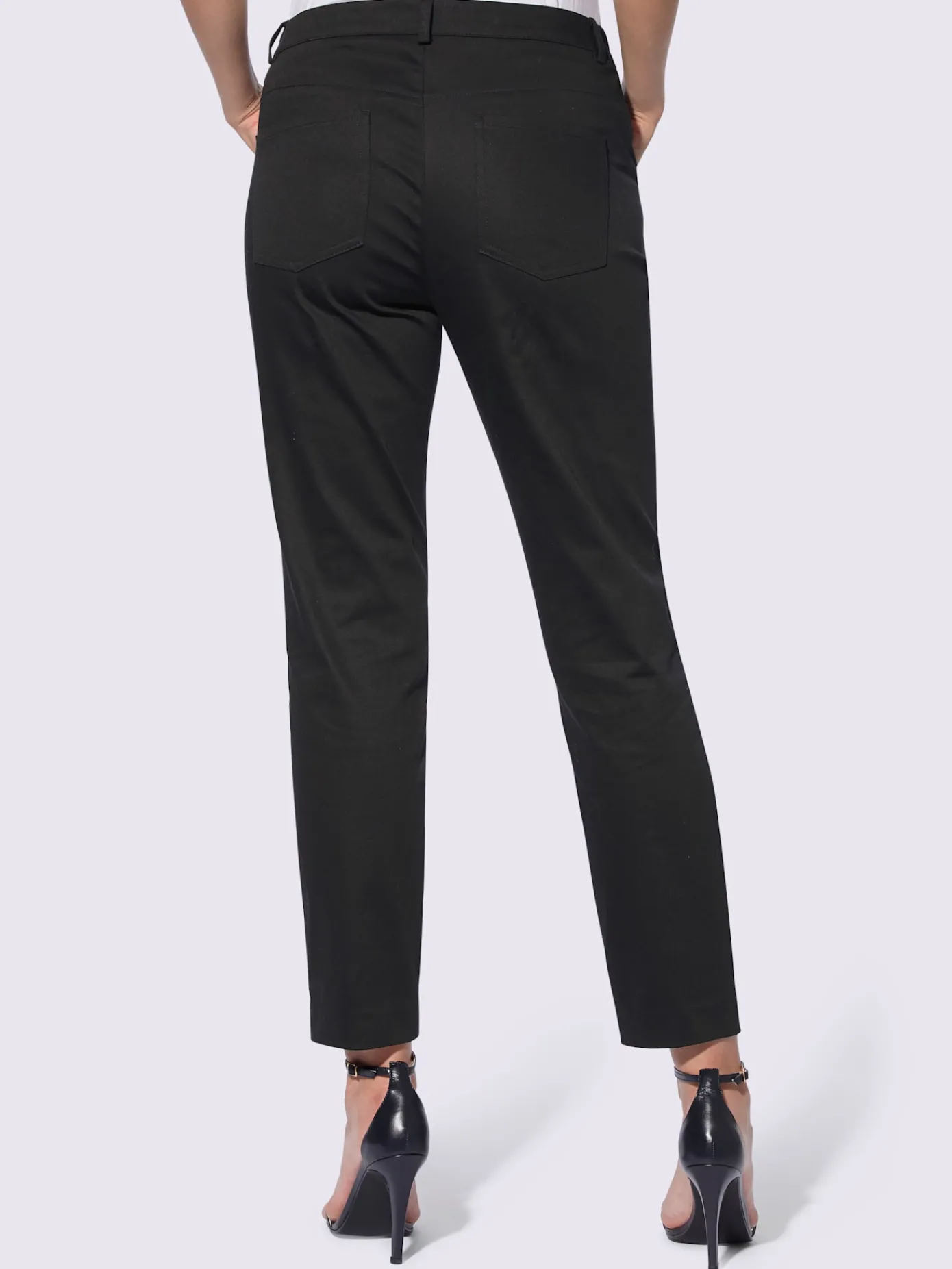 Ashley Brooke Pantalons<Pantalon extensible ceinture élastique latérale