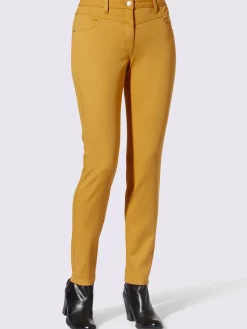 Pantalons<Pantalon extensible qualité coton