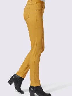 Pantalons<Pantalon extensible qualité coton