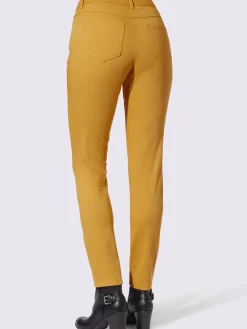 Pantalons<Pantalon extensible qualité coton