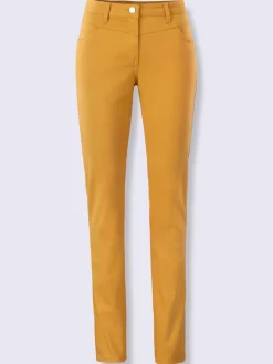 Pantalons<Pantalon extensible qualité coton
