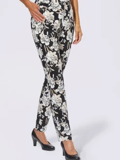 Fair Lady Pantalons<Pantalon imprimé 98% coton