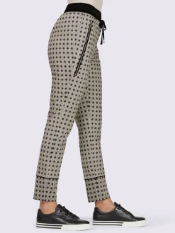 Rick Cardona Pantalons<Pantalon imprimé ceinture élastique confortable