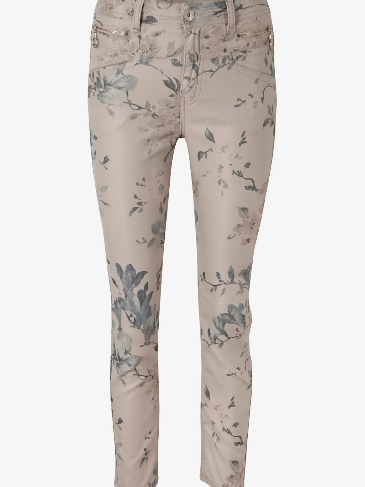 Linea Tesini Pantalons<Pantalon imprimé coupe skinny tendance