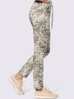 Linea Tesini Pantalons<Pantalon imprimé imprimé mode