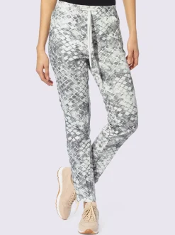 Linea Tesini Pantalons<Pantalon imprimé imprimé mode