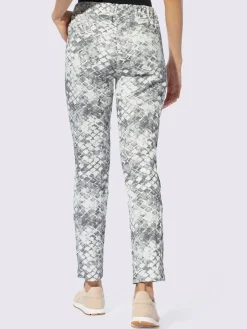 Linea Tesini Pantalons<Pantalon imprimé imprimé mode