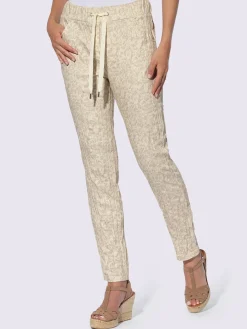 Linea Tesini Pantalons<Pantalon imprimé imprimé mode