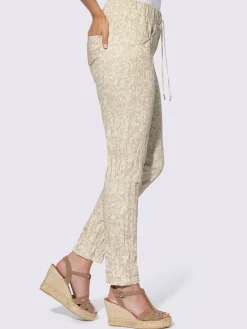 Linea Tesini Pantalons<Pantalon imprimé imprimé mode