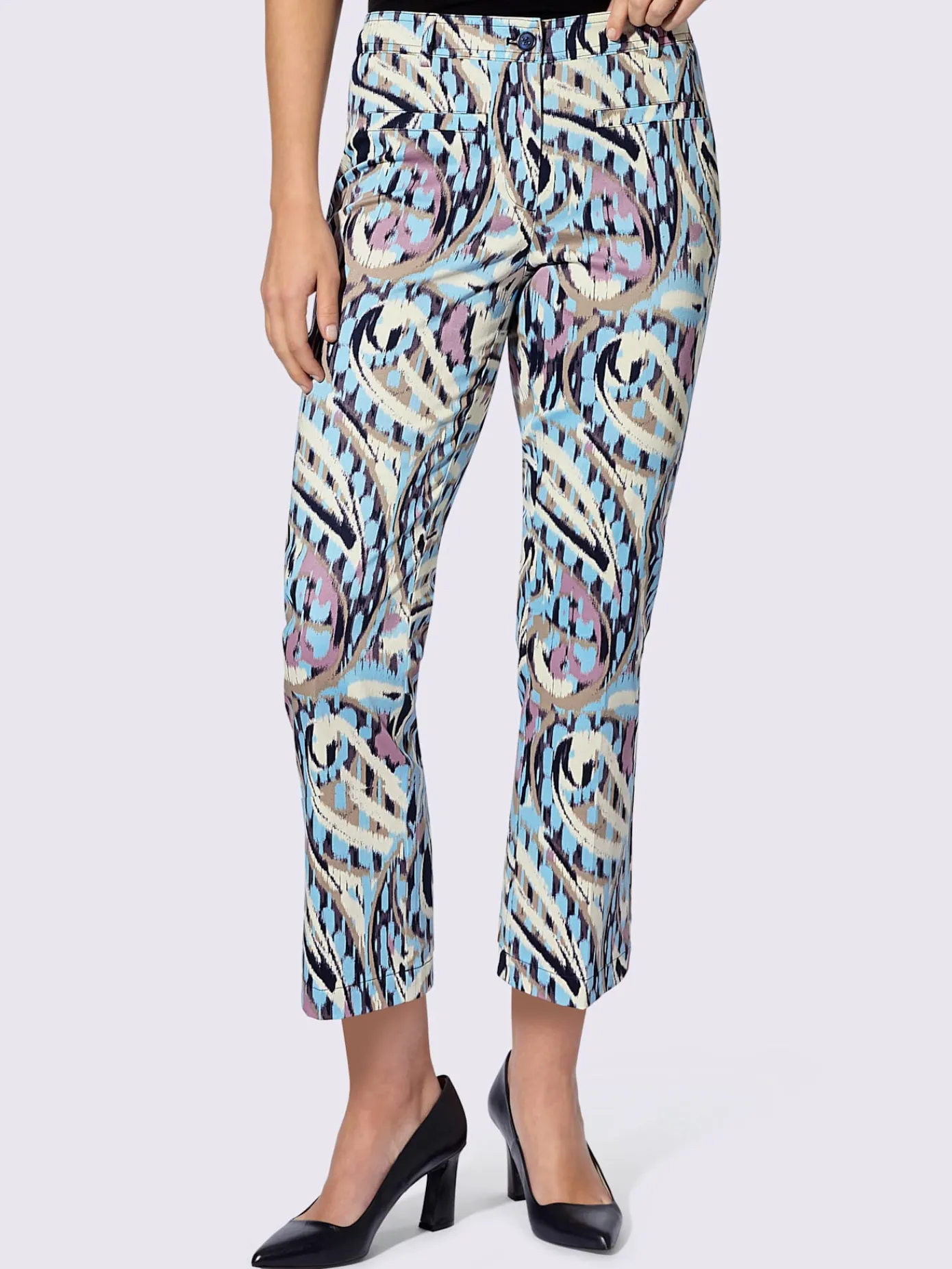 Ashley Brooke Pantalons<Pantalon imprimé imprimé mode