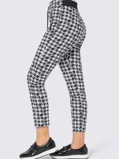 Creation L Pantalons<Pantalon imprimé jacquard en jersey tendance