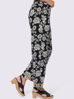 Linea Tesini Pantalons<Pantalon imprimé motif floral