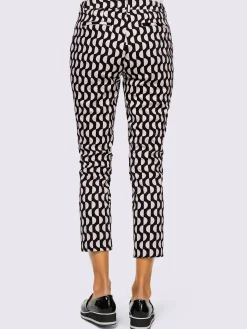 Rick Cardona Pantalons<Pantalon imprimé motif graphique