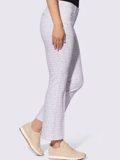 Linea Tesini Pantalons<Pantalon imprimé motif imprimé exclusif