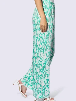 Rick Cardona Pantalons<Pantalon imprimé pure viscose