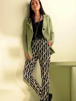 Rick Cardona Pantalons<Pantalon imprimé qualité tissée