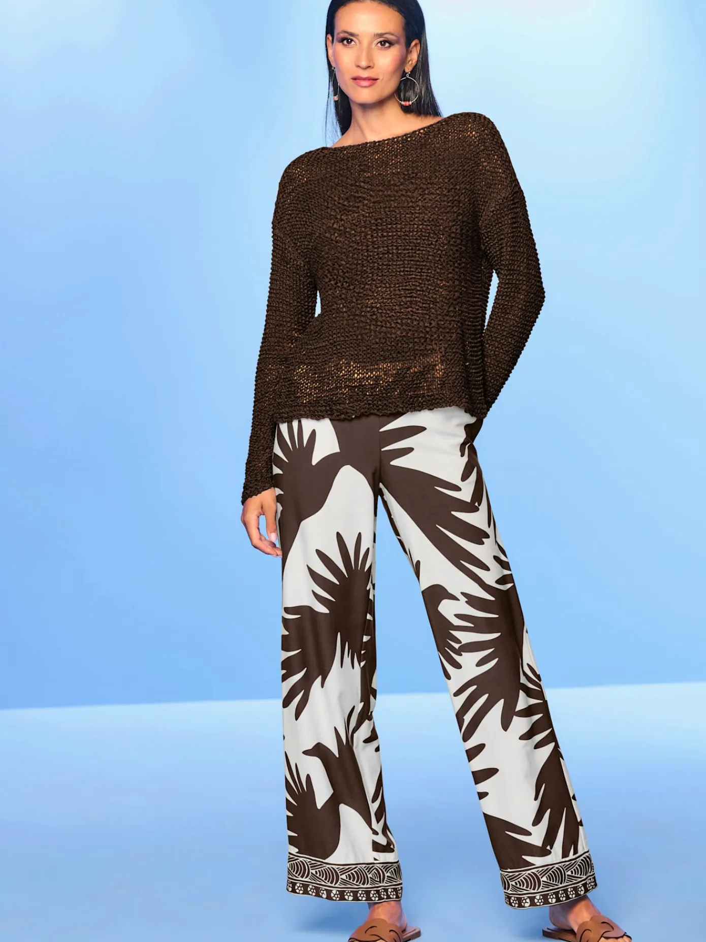 Rick Cardona Pantalons<Pantalon imprimé qualité tissée