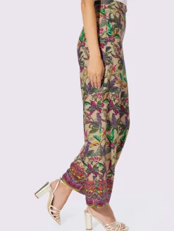 Ashley Brooke Pantalons<Pantalon imprimé qualité tissée