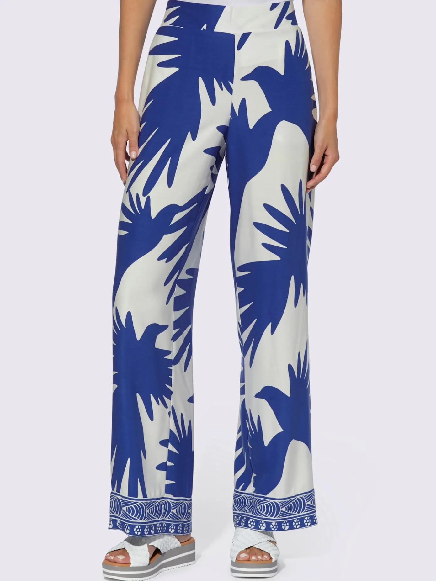 Rick Cardona Pantalons<Pantalon imprimé qualité tissée