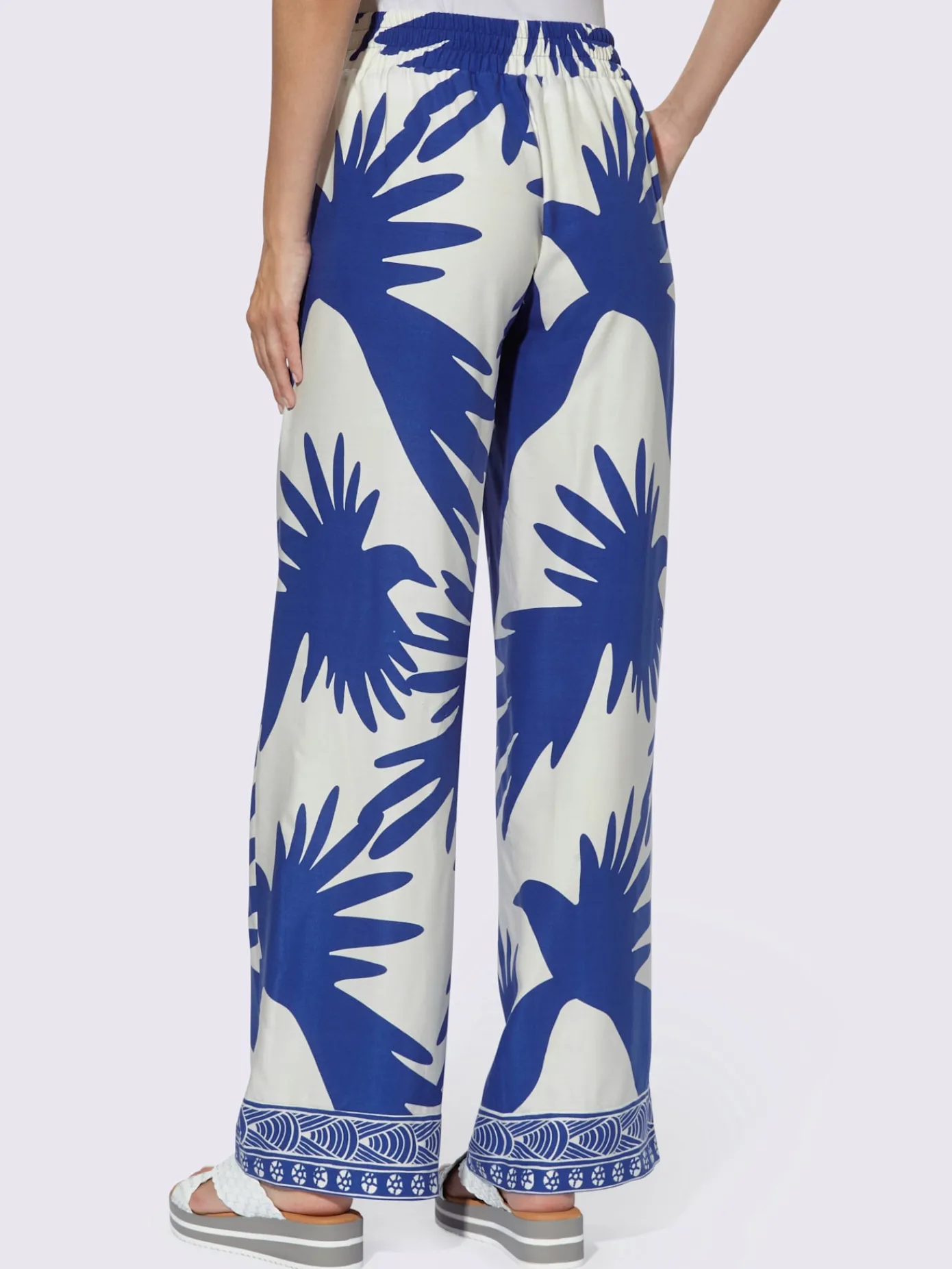 Rick Cardona Pantalons<Pantalon imprimé qualité tissée