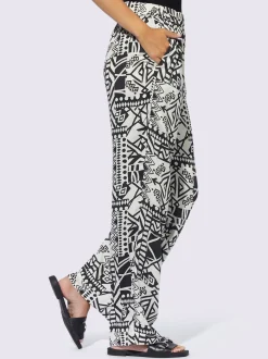 Rick Cardona Pantalons<Pantalon imprimé qualité tissée