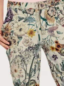 Linea Tesini Pantalons<Pantalon imprimé stature standard