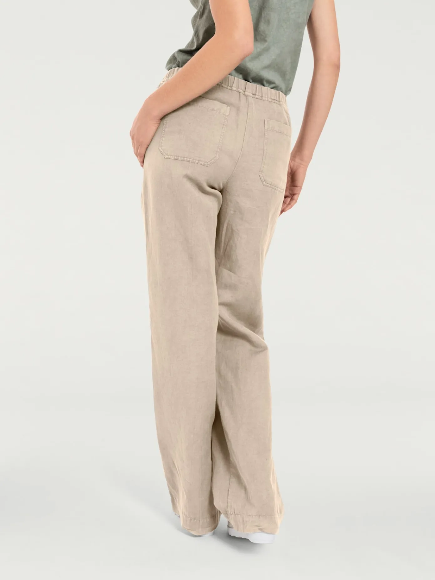 Linea Tesini Pantalons<Pantalon jambes larges