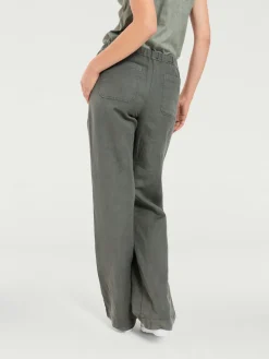 Linea Tesini Pantalons<Pantalon jambes larges